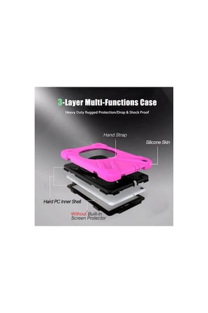 Galaxy T290 Tab A 8 Kılıf Amazing Tablet Kapak - Pembe