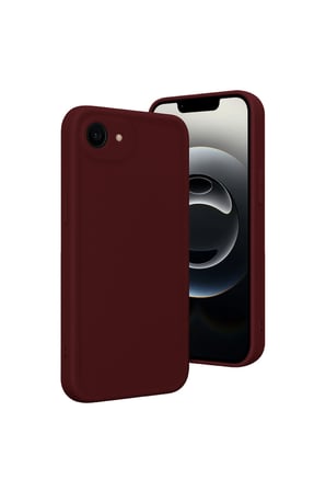 İphone 16e Kılıf Viera Silikon - Bordo