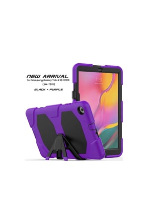 Galaxy T510 Tab A 10.1 Kılıf Griffin Tablet Kapak - Mor