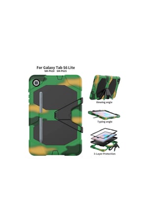 Galaxy T500 Tab A7 10.4 Kılıf Griffin Tablet Kapak - Kamuflaj
