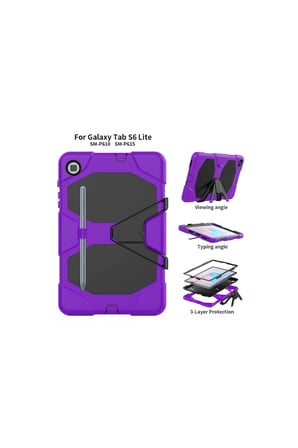 Galaxy T500 Tab A7 10.4 Kılıf Griffin Tablet Kapak - Mor