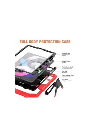 İpad Pro 11 (2020) Kılıf Griffin Tablet Kapak - Kırmızı