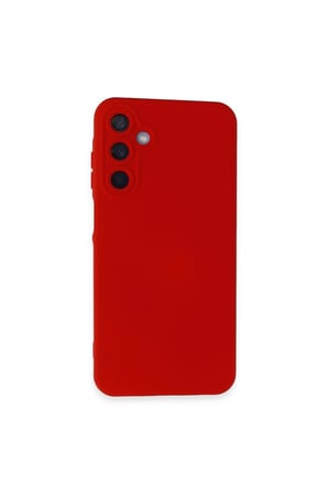 Galaxy A35 5g Kılıf Nano İçi Kadife Silikon - Kırmızı