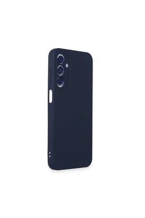 Galaxy A55 5g Kılıf First Silikon - Lacivert