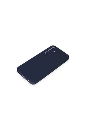 Galaxy A55 5g Kılıf First Silikon - Lacivert