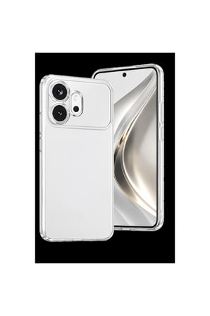 huawei honor 600 lüx şeffaf silikon - şeffaf