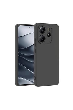Redmi Note 14 4g Kılıf First Silikon - Siyah