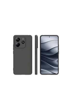 Redmi Note 14 4g Kılıf First Silikon - Siyah