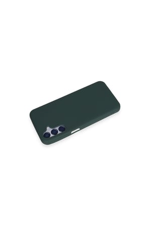 Galaxy M15 Kılıf First Silikon - Koyu Yeşil