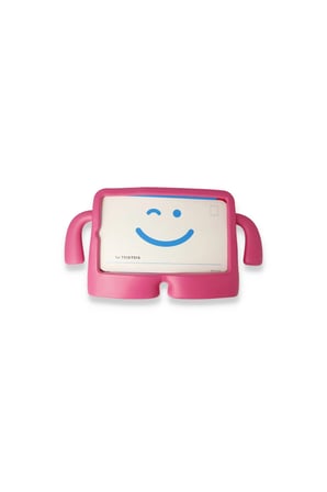 Newface İpad 2022 10.9 (10.nesil) Kılıf Karakter Tablet Silikon - Pembe