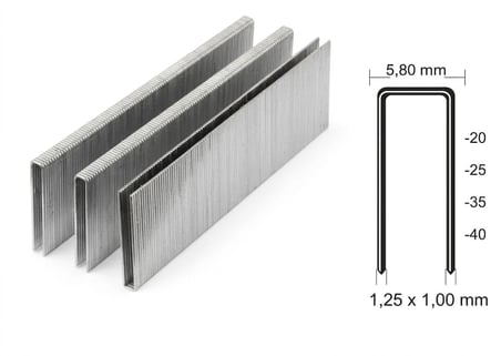 Ithal 9025 90 Serisi Havalı Zımba Teli 25 mm (5000 Adet)