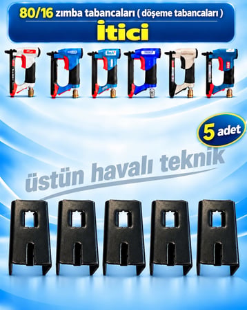 Genel Hırdavat Bea Tipi 80/16 Zımba Tabancası İtici 5 Adet