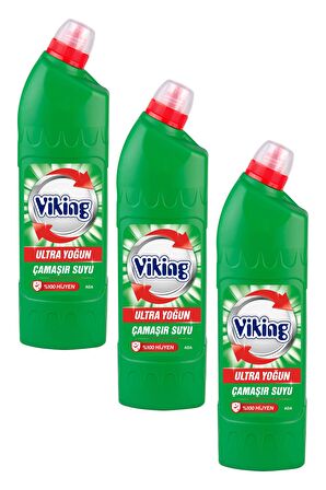 Viking Ultra Yoğun Çamaşır Suyu Ada 764 Ml X 3 Adet