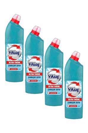 Viking Ultra Yoğun Çamaşır Suyu Deniz 764 Ml X 4 Adet