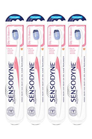 Sensodyne Diş Fırçası Diş Eti Bakımı Yumuşak X 4 Adet