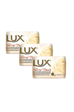 LUX 3 Ad. Lüx Sabun Sarı 80 Gr. Velvet Touch