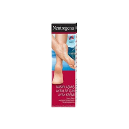 Neutrogena Ayak Kremi Norveç Formülü Nasırlaşmış Ayaklar İçin 50 Ml