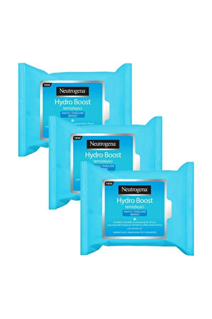Neutrogena Hydro Boost Makyaj Temizleme Mendili 25 Adet X 3 Adet