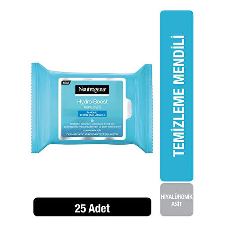 Neutrogena Hydro Boost Makyaj Temizleme Mendili 25'li