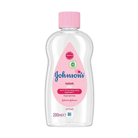 Johnson's Baby Nemlendirici Bebek Yağı 200 Ml