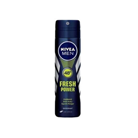 NIVEA MEN Men Fresh Power Deodorant Sprey 150 Ml