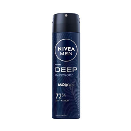 NIVEA MEN Men Deep Darkwood Deodorant Sprey 150 Ml