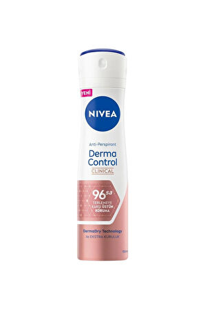 NIVEA Derma Control Clinical Sprey Deodorant Kadın 150 ml