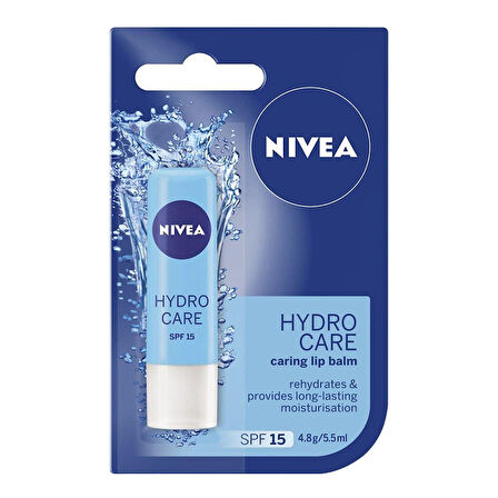 NIVEA Hydro Care Dudak Bakım Kremi 4.8 Gr