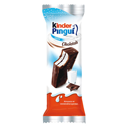 Kinder Pingui Sütlü Ve Çikolata Kaplı Kek 30 Gr