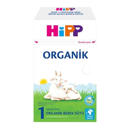 Hipp Bebek Sütü Organik Keçi Sütü Bazlı 400 Gr