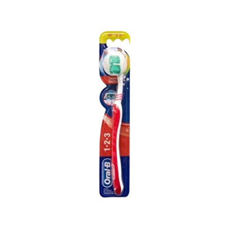 Oral-B Diş Fırçası Cravity Defense 1-2-3 Medium