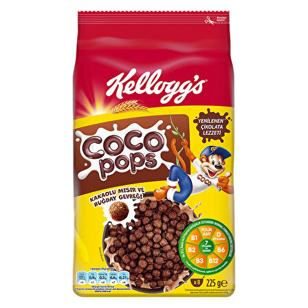 Kellogg's Cocopops Çikolatalı 225 Gr