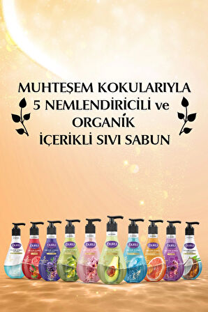 Duru Organik Içerikli Mandalina & Greyfurt Sıvı Sabun 3x500ml