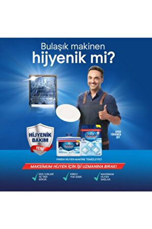 Finish Makine Temizleyici Sıvı 250 Ml 8 Adet