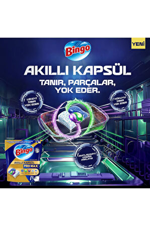 Bingo Akıllı Kapsül Pro Max Bulaşık Makinesi Deterjanı Tableti 240 Adet