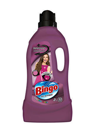 Bingo Onaran Koruma Sıvı Bakım Çamaşır Deterjanı 3 x 2 L