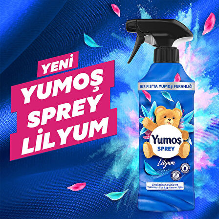 Yumoş Sprey Yıkaması Zor Eşyalar için Lilyum 2 x 450 ML