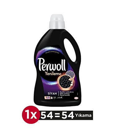 Perwoll Siyah Renkliler için Sıvı Çamaşır Deterjanı 54 Yıkama 4 x 2.97 L