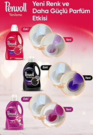 Perwoll Siyah Renkliler için Sıvı Çamaşır Deterjanı 54 Yıkama 4 x 2.97 L
