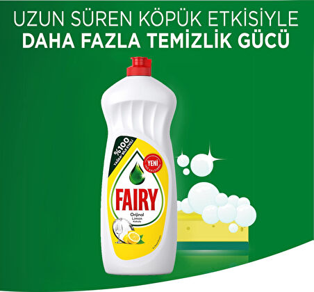 Fairy Limon Kokulu Elde Sıvı Bulaşık Deterjanı 4 x 650 ML