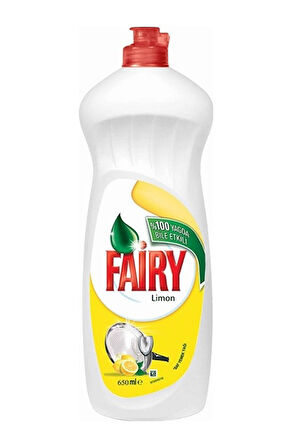 Fairy Limon Kokulu Elde Sıvı Bulaşık Deterjanı 2 x 650 ML