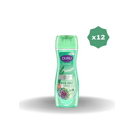 Duru Fresh Sensations Kaktüs Çiçeği Duş Jeli 450 Ml - 12 Adet 