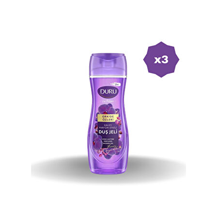Duru Lux Perfumes Orkide Özleri Duş Jeli 450 Ml - 3 Adet 