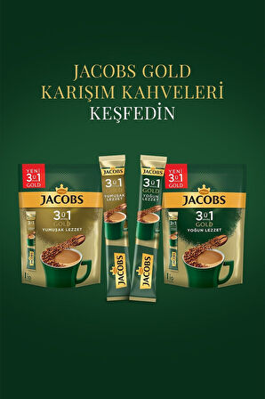 Jacobs Gold 3ü1 Arada Yoğun Lezzet 4'lü 10 x 18 G