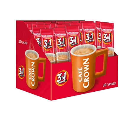 Cafe Crown Sade 3 ü 1 Arada Kahve 24 x 13 G