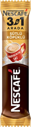Nescafe 3ü 1 Arada Sütlü Köpüklü Kahve 17.4g 10lu X 12 Paket