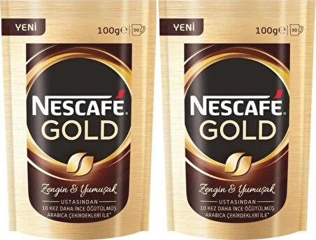 Nescafe Gold Hazır Kahve 2 x 100 G