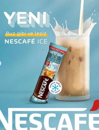 Nescafe 3ü 1 Arada Ice Çözünür Kahve 24 x 10.5 G