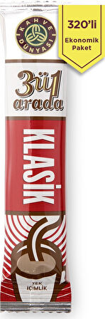 Kahve Dünyası 3'ü 1 Arada Klasik Kahve 320 x 18 G