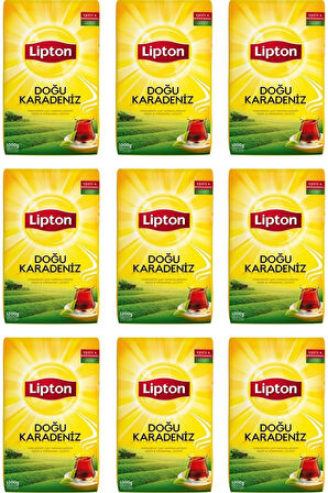 Lipton Doğu Karadeniz Siyah Dökme Çay 9 x 1 KG